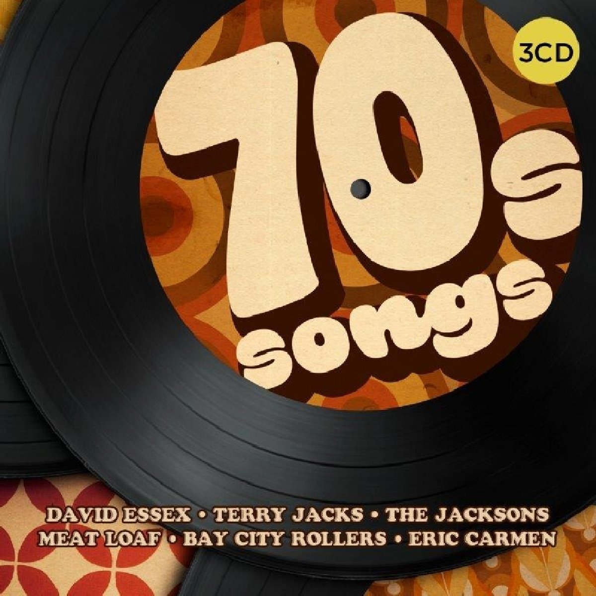 Various Artists 70s Songs 3xCD New Mint Rock
