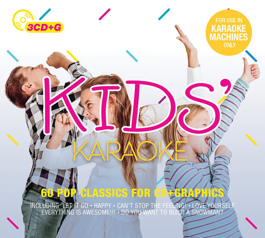 Various Artists Kids Karaoke 3xCD New Mint