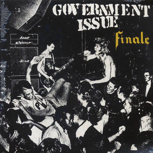 Government Issue Finale (Clear) 2xVinyl New Mint Rock