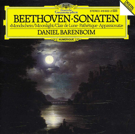 Daniel Barenboim Beethoven - Piano Sonatas 8, '13 & '14 CD New Mint Classical