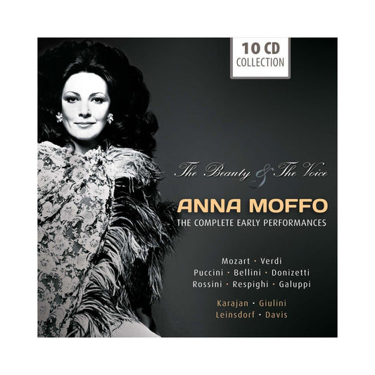 Anna Moffo The Beauty & The Voice - The Complete Early Performances 10xCD New Mint Classical