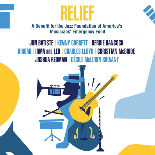 Various Artists Relief - A Benefit For The Jazz Foundation Of America's Musicians' Emergency Fund 2xVinyl New Mint