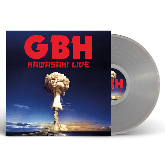 Gbh Kawasaki Live (Clear) Vinyl New Mint Punk