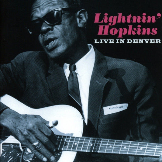 Lightnin' Hopkins Live In Denver CD New Mint Rock