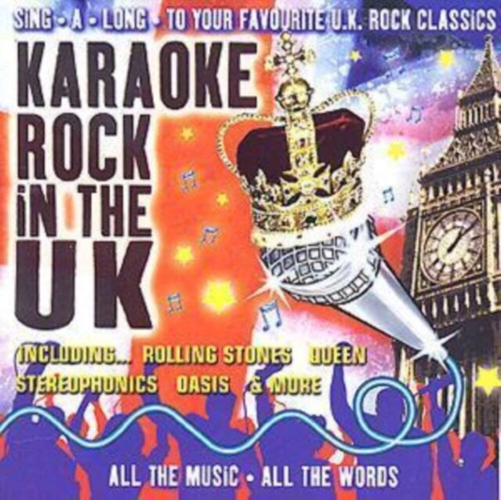 Various Artists Karaoke Rock In The Uk CD New Mint