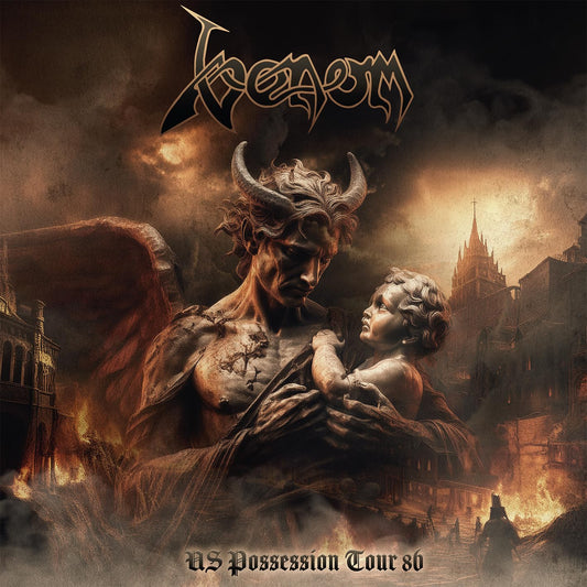 VENOM - US POSSESSION TOUR 86 (RED W/ BLACK SPLATTER VINYL)