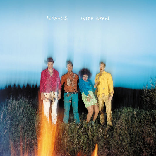Weaves Wide Open Vinyl (Multicolour) New Mint Rock
