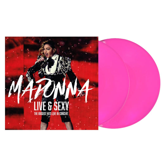 MADONNA - LIVE & SEXY (PINK VINYL 2LP)
