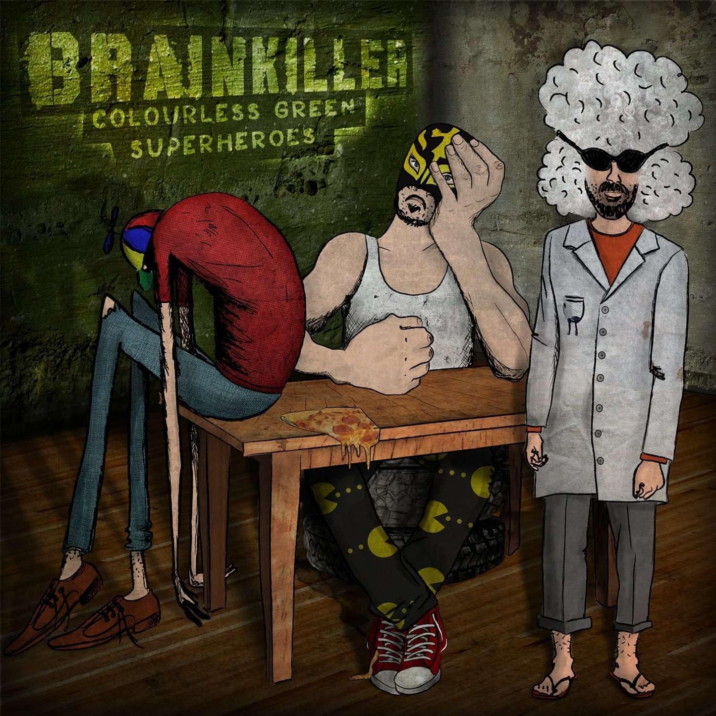 Brainkiller Colourless Green Superheroes CD New Mint Jazz, Rock