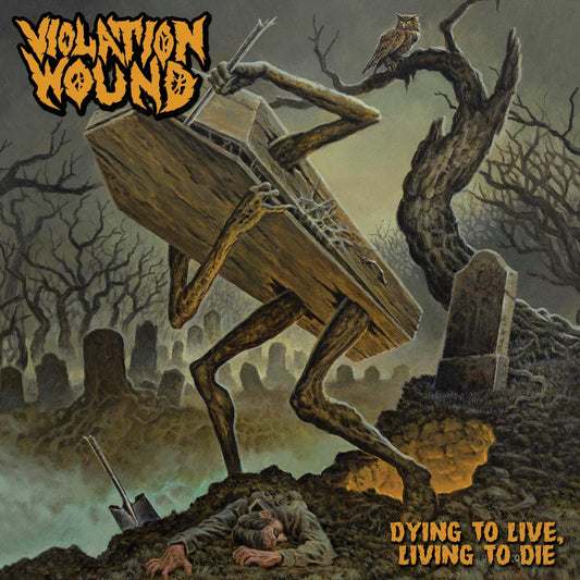 Violation Wound Dying To Live, Living To Die Vinyl New Mint Punk