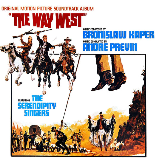 Bronislaw Kaper Conducted By A The Way West - Original Soundt CD New Mint Soundtrack, Rock