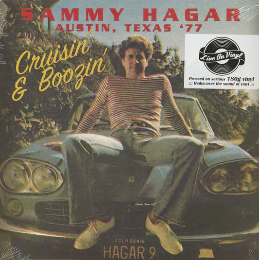 Sammy Hagar Austin, Texas '77 Cruisin & Boozin Vinyl New Mint Rock