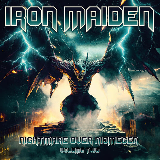 IRON MAIDEN - NIGHTMARE OVER NIJMEGEN VOL.2 (RED W/ WHITE SPLATTER VINYL 2LP)