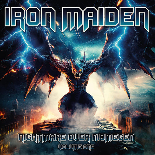 IRON MAIDEN - NIGHTMARE OVER NIJMEGEN VOL.1 (RED W/ WHITE SPLATTER VINYL 2LP)