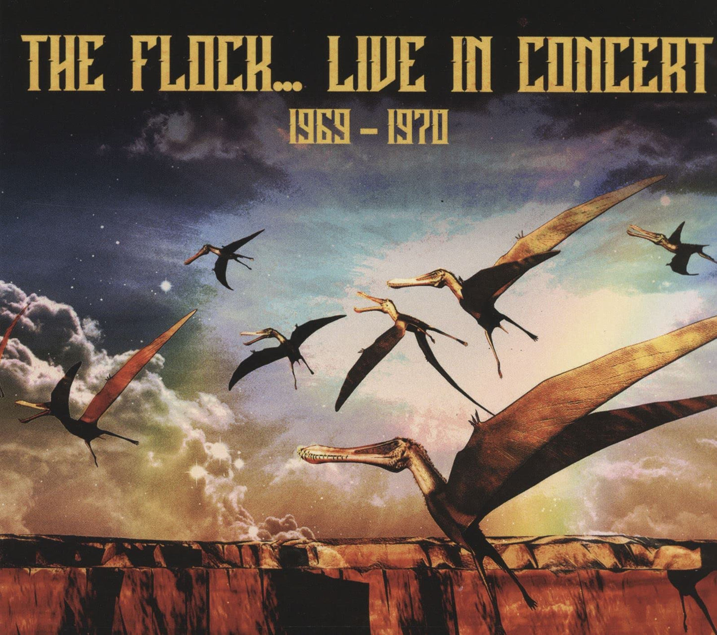 The Flock Live In Concert 1969-1970 CD New Mint Rock