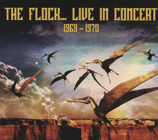 The Flock Live In Concert 1969-1970 CD New Mint Rock