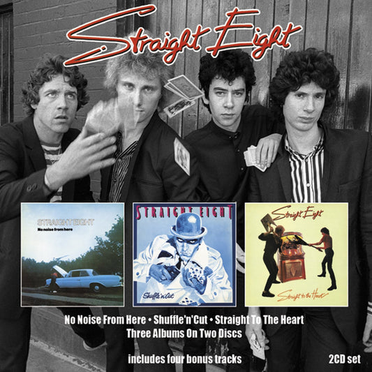 Straight Eight No Noise From Here / Shuffle 'n' Cut CD New Mint Rock