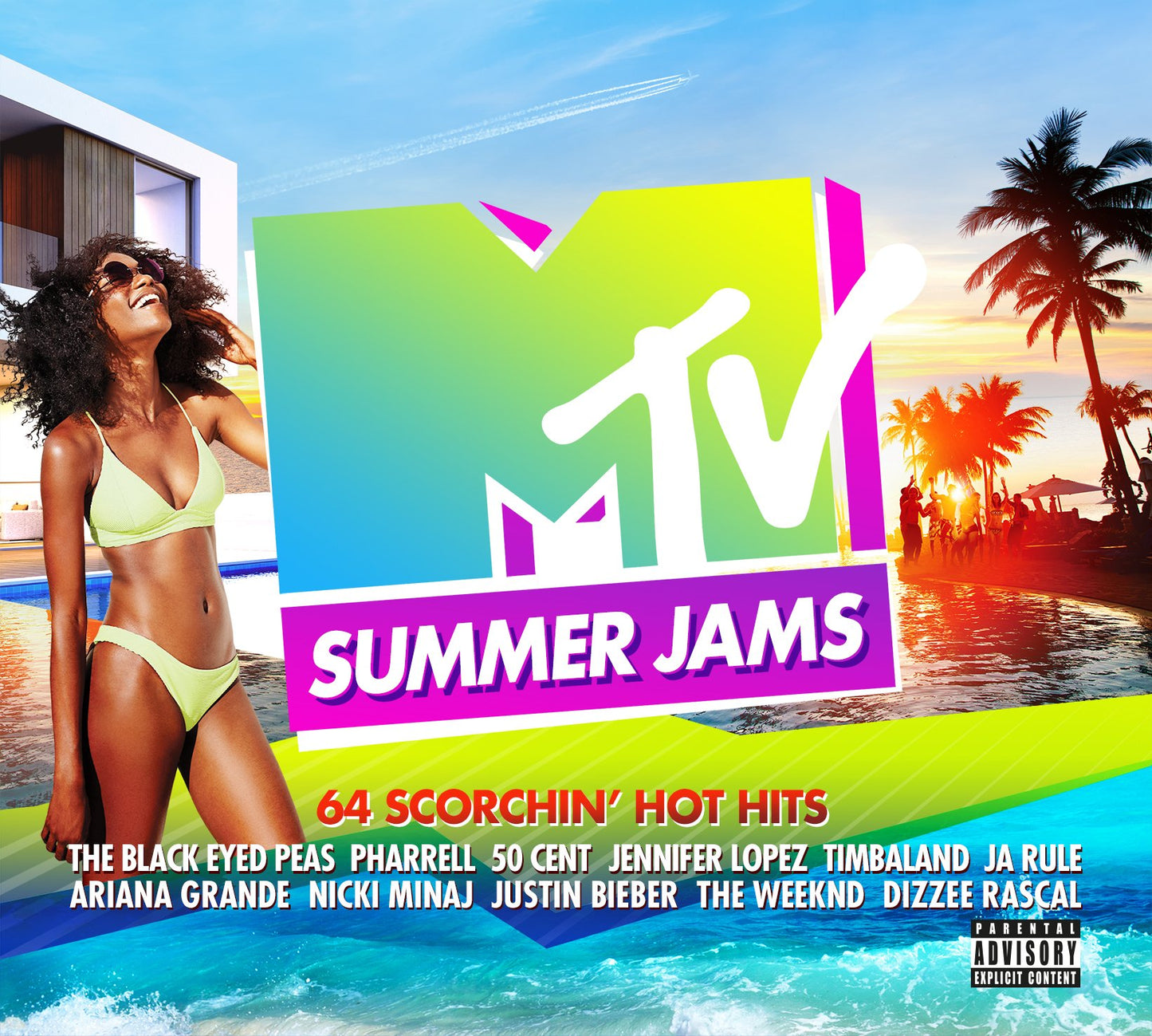 Various Artists Mtv Summer Jams 3xCD New Mint Rock