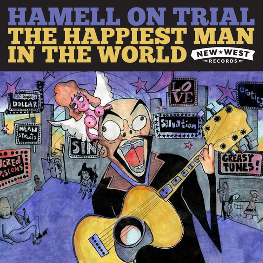 Hamell On Trial The Happiest Man In The World [] Vinyl New Mint Rock