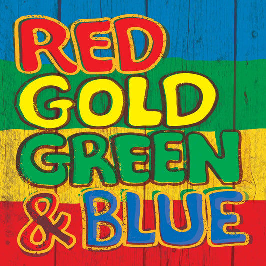 Various Artists Red Gold Green & Blue CD New Mint Reggae