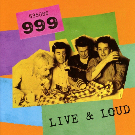 999 Live And Loud CD New Mint Rock