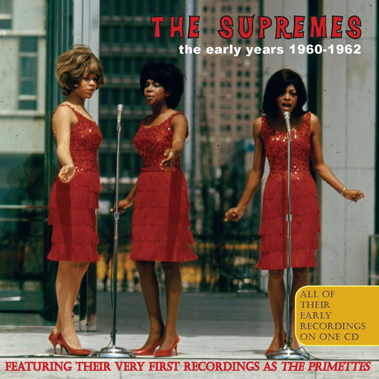 Supremes The Early Years 1960-1962 CD New Mint Funk
