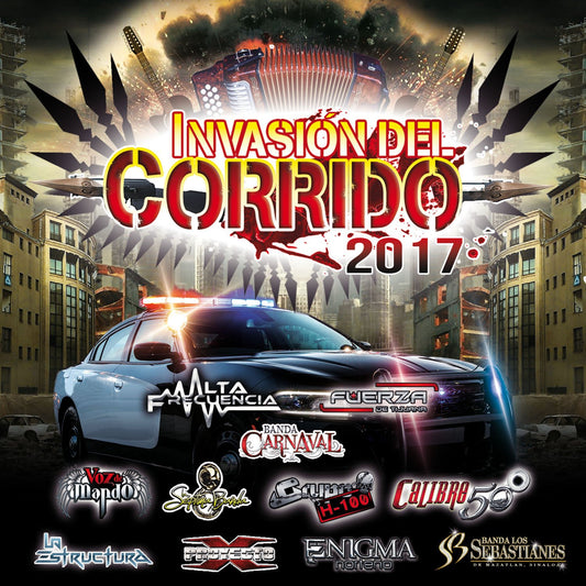 Various Artists Invasion Del Corrido 2017 CD New Mint Latin