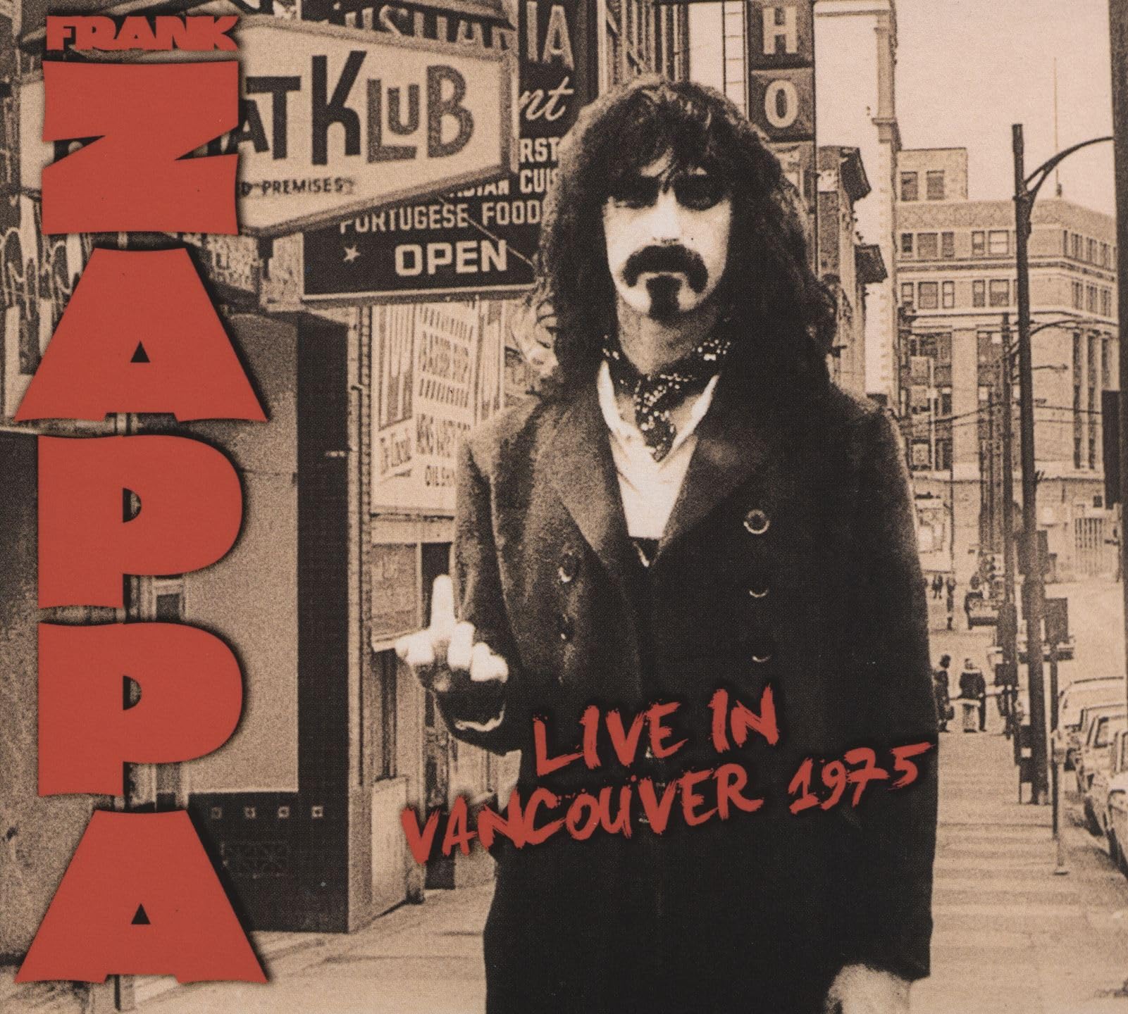 Frank Zappa Live In Vancouver 1975 2xCD New Mint Rock