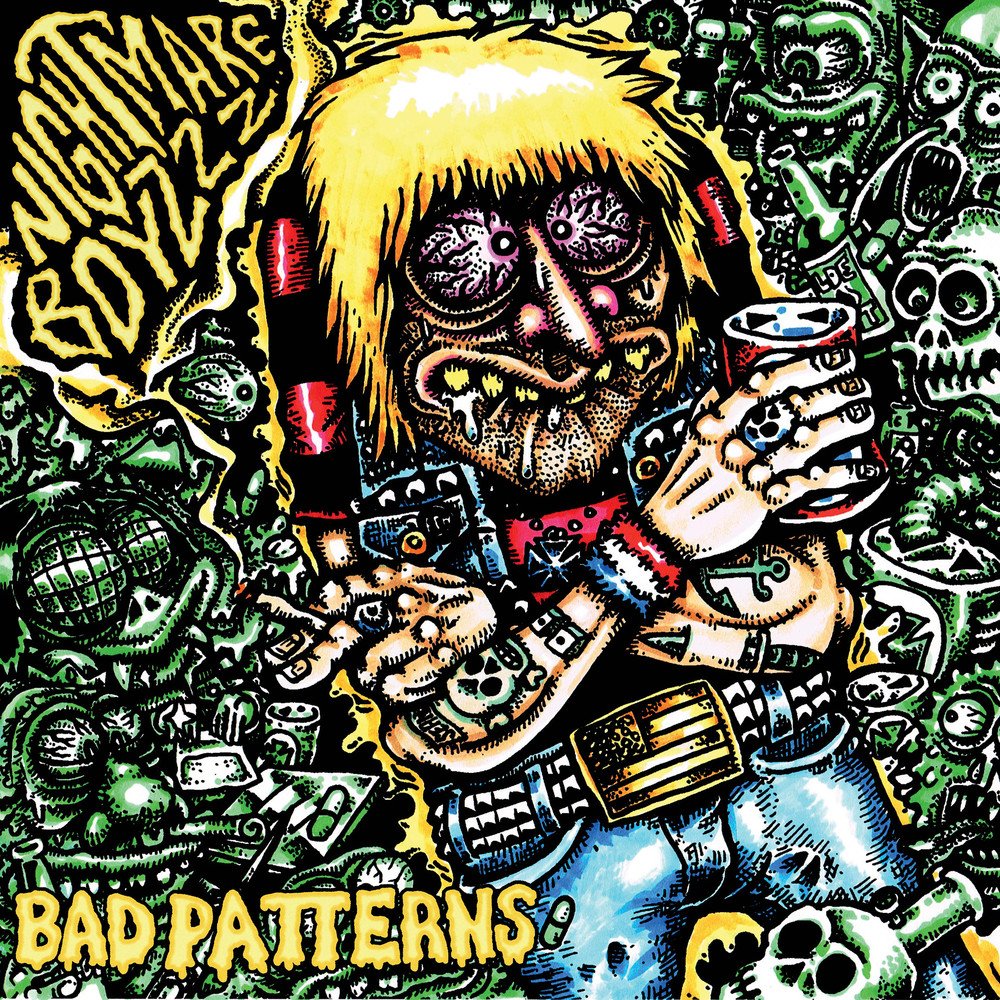 Nightmare Boyzzz Bad Patterns CD New Mint Indie, Rock