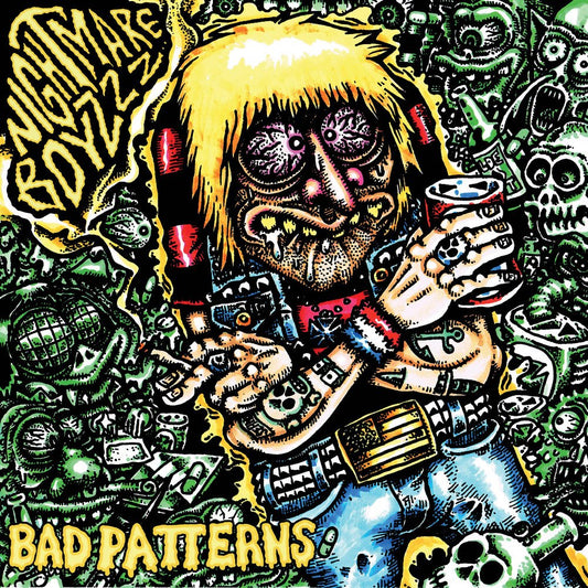 Nightmare Boyzzz Bad Patterns CD New Mint Indie, Rock