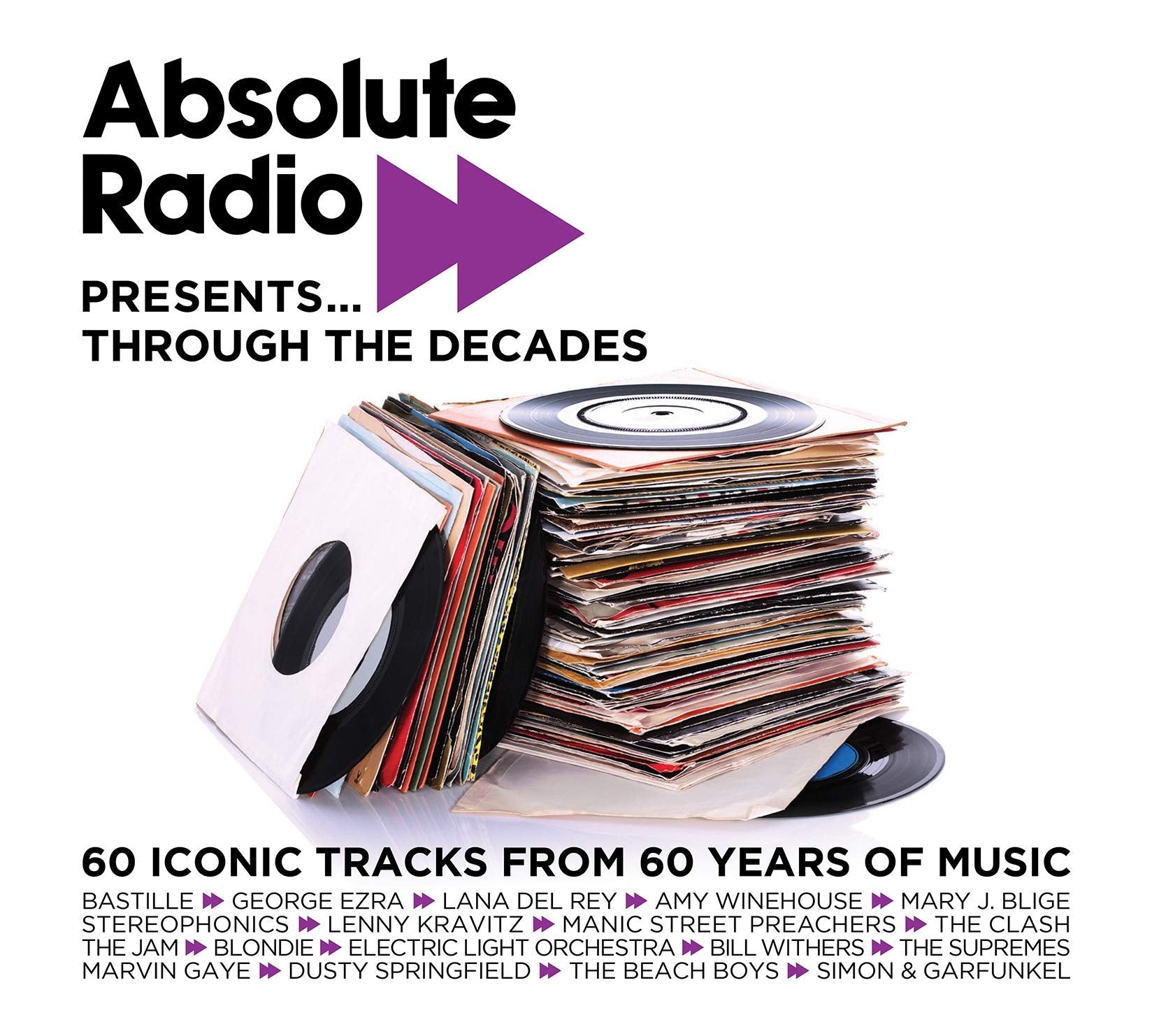 Various Artists Absolute Radio Presents Through The Decades 3xCD New Mint Electronic