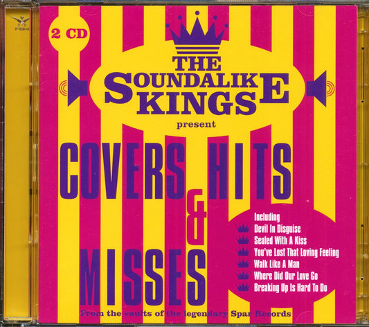 Various Soundalike Kings Present Covers, Hits And Misses CD New Mint Rock