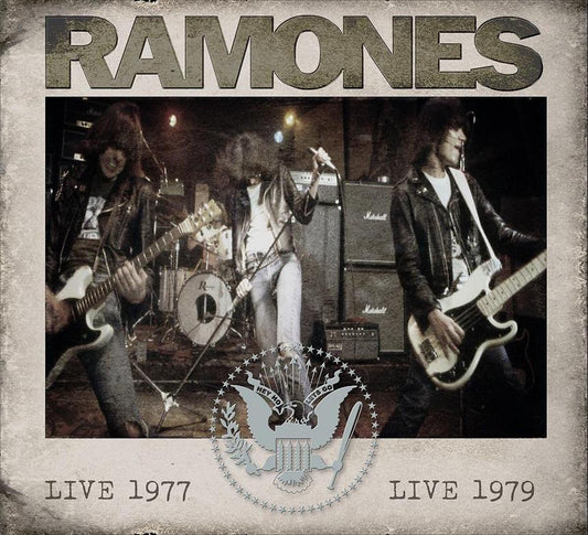 Ramones Live 1977 And 1979 2xCD New Mint Rock