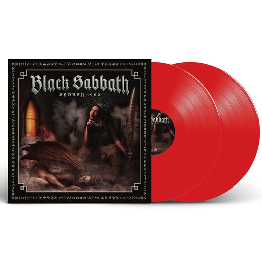 BLACK SABBATH - SYDNEY 1980 (RED VINYL 2LP)