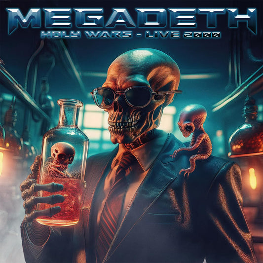 MEGADETH - HOLY WARS - LIVE 2000 (RED W/ BLACK SPLATTER VINYL)