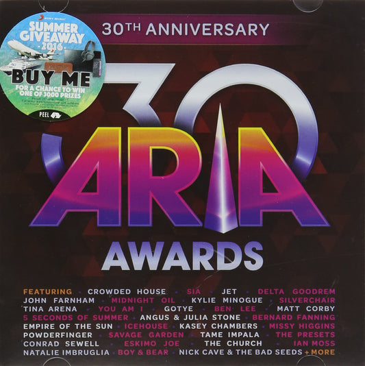 Various Artists Aria Awards 30th Anniversary CD New Mint Pop