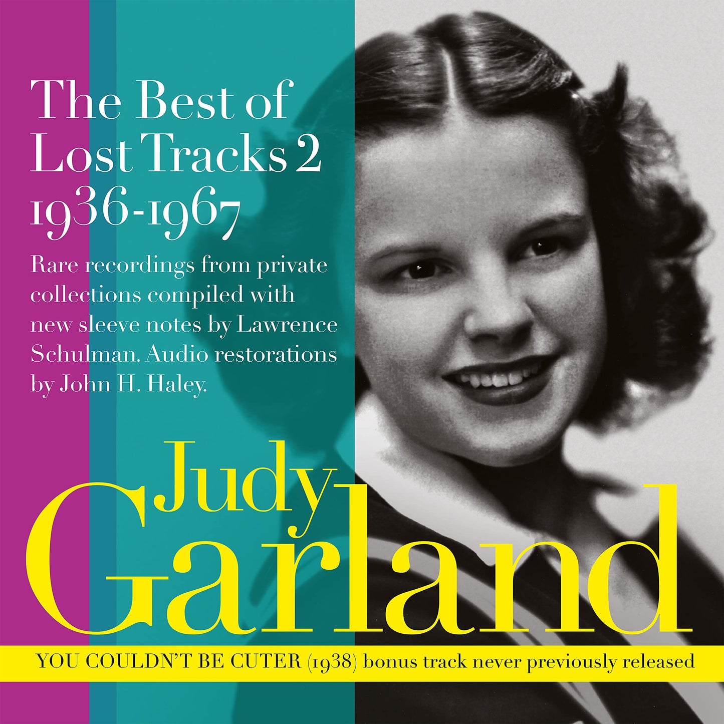 Judy Garland The Best Of Lost Tracks 2-1936-1967 CD New Mint Pop