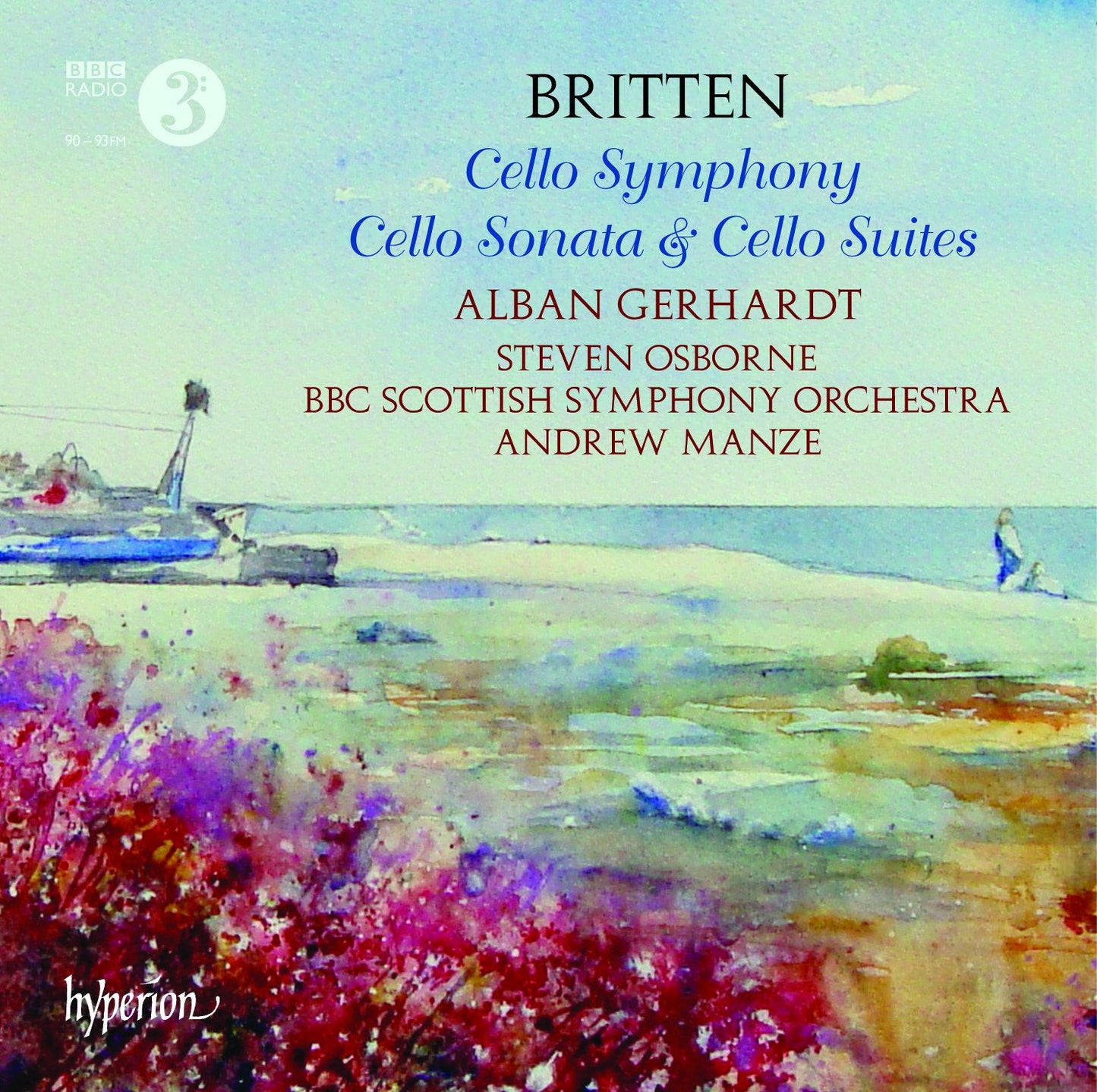Alban Gerhardt Britten: Cello Symphony, Sonata & Suites 2xCD New Mint Classical
