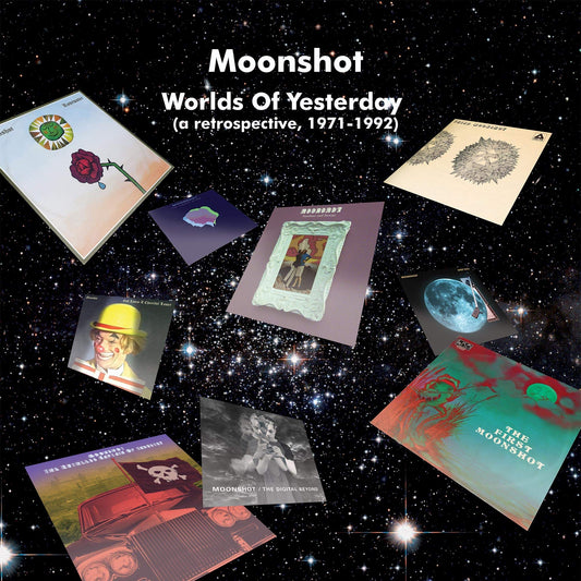 Moonshot Worlds Of Yesterday: A Moonshot Retrospective 1971-1992 Vinyl New Mint Rock