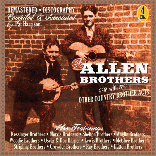 Allen Brothers The Allen Brothers & Other Country Brother Acts 4xCD New Mint