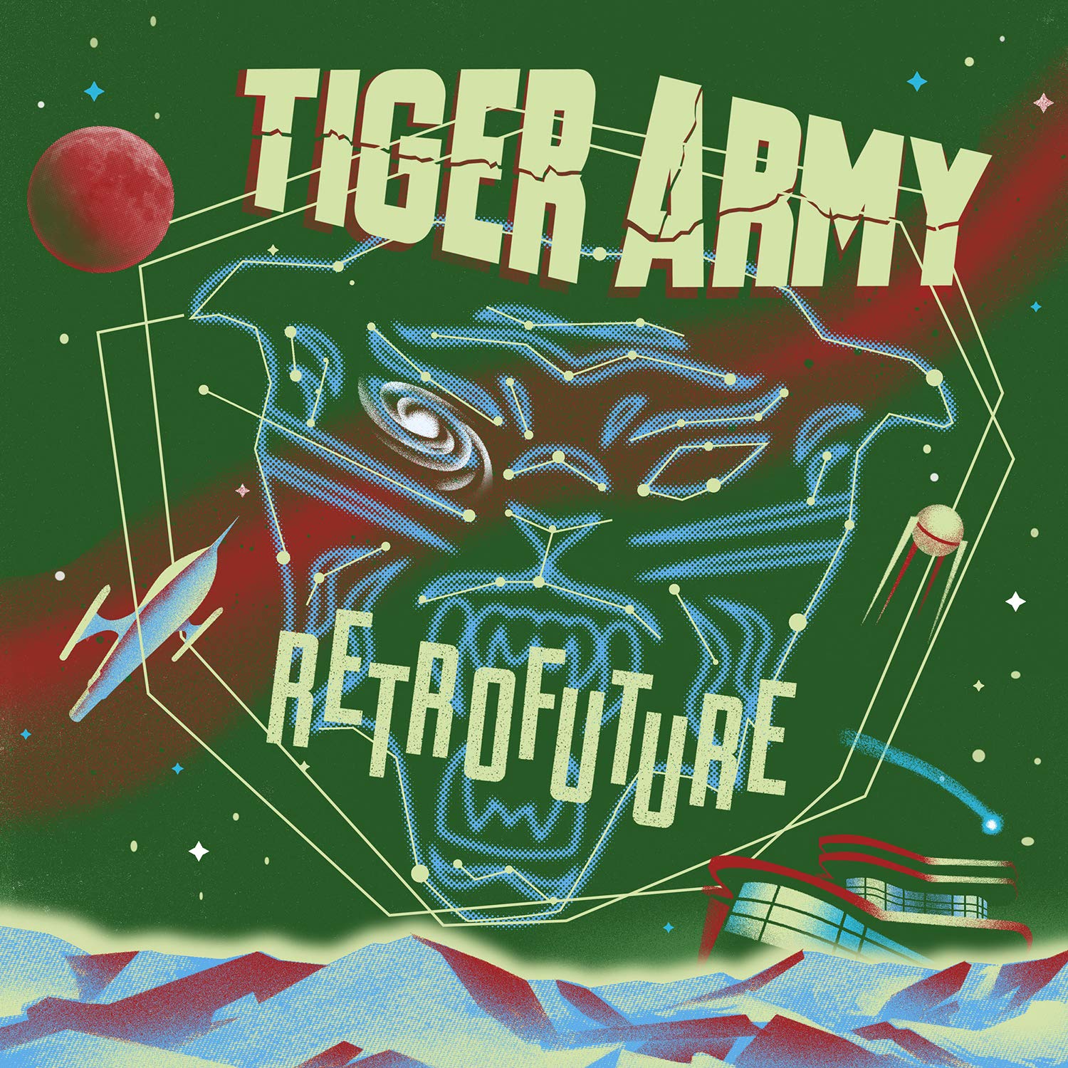 Tiger Army Retrofuture CD New Mint Rock