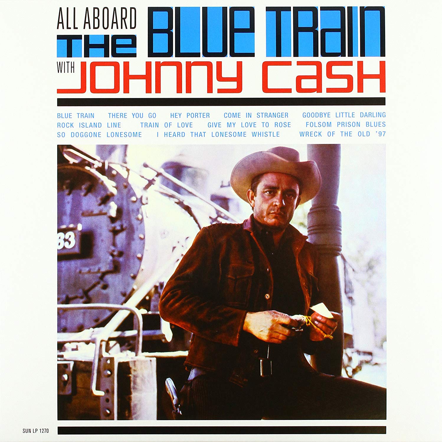 Johnny Cash All Aboard The Blue Train (Blue Coloured) Vinyl New Mint Country