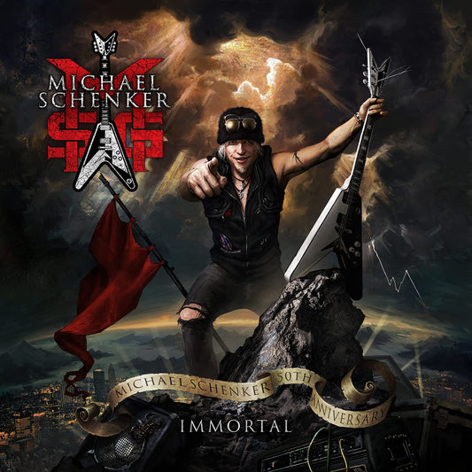 Msg (michael Schenker Group) Immortal (Black) Vinyl New Mint Metal