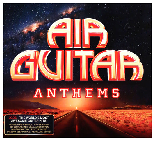 Various Artists Air Guitar Anthems 3xCD New Mint Rock