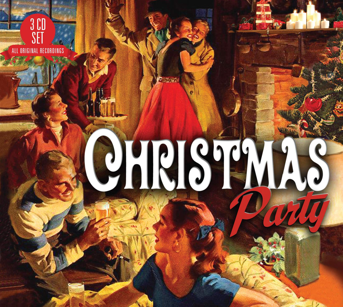 Various Artists Christmas Party 3xCD New Mint Easy