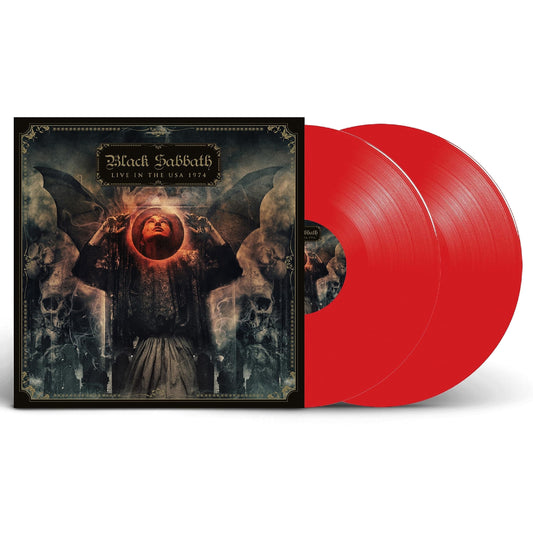BLACK SABBATH - LIVE IN THE USA 1974 (RED VINYL 2LP)