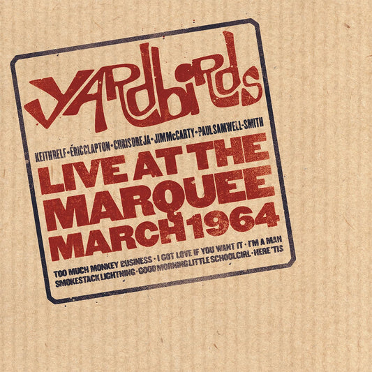 The Yardbirds Live At The Marquee Vinyl New Mint Rock