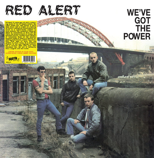Red Alert We've Got The Power Vinyl New Mint Rock