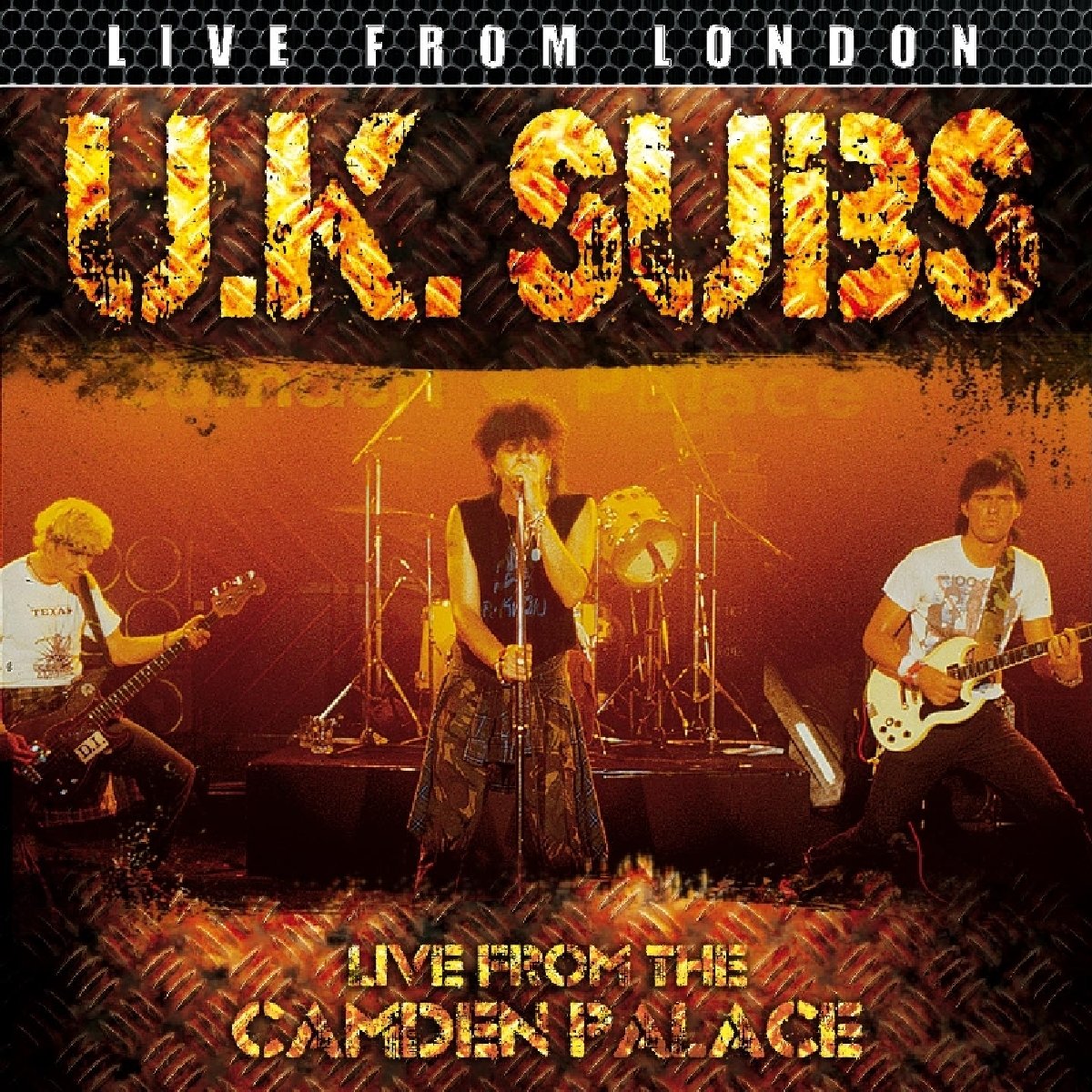 U.k Subs Live From London CD New Mint