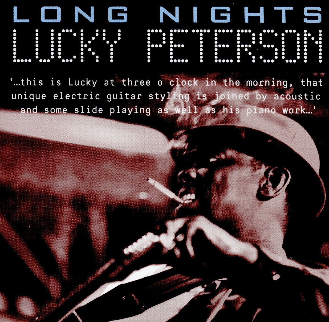 Lucky Peterson Long Nights CD New Mint Rock